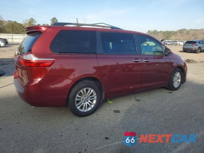 Trzecie zdjęcie samochodu z tyłu: 2015 TOYOTA SIENNA XLE 8-PASSENGER VIN:5TDYK3DC9FS621178 - miniatura