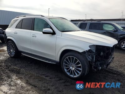 Czwarte zdjęcie samochodu z boku: 2021 MERCEDES-BENZ GLE 450 4MATIC VIN:4JGFB5KE6MA416267 - miniatura