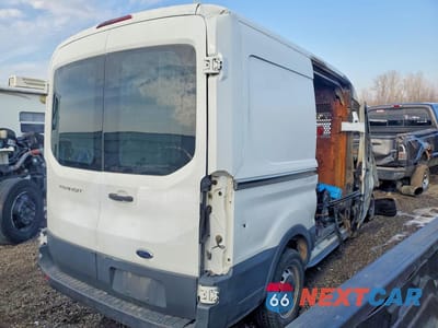 Trzecie zdjęcie samochodu z tyłu: 2015 FORD TRANSIT 250 UTILITY / SERVICE VAN VIN:1FTNR1CM5FKB11513 - miniatura