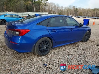 Trzecie zdjęcie samochodu z tyłu: 2024 HONDA CIVIC SPORT VIN:2HGFE2F52RH505008 - miniatura