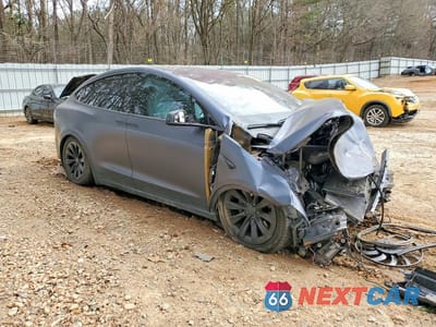 Czwarte zdjęcie samochodu z boku: 2020 TESLA MODEL X VIN:5YJXCBE23LF232948 - miniatura