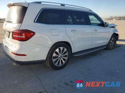 Trzecie zdjęcie samochodu z tyłu: 2018 MERCEDES-BENZ GLS 450 4MATIC VIN:4JGDF6EE0JB171405 - miniatura