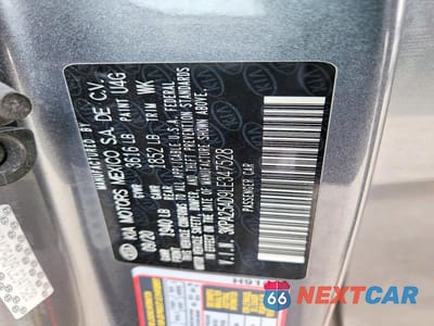Zdjęcie 13 z 13 samochodu: 2020 KIA RIO LX VIN:3KPA25AD9LE347528 - miniatura