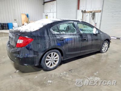 Trzecie zdjęcie samochodu z tyłu: 2012 HONDA CIVIC EX VIN:19XFB2F88CE331188 - miniatura