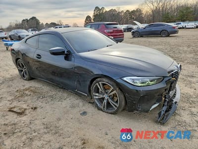 Czwarte zdjęcie samochodu z boku: 2021 BMW 430I VIN:WBA53AP09MCG66965 - miniatura