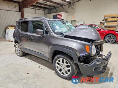 Czwarte zdjęcie samochodu z boku: 2018 JEEP RENEGADE LATITUDE VIN:ZACCJBBB3JPH12695 - miniatura