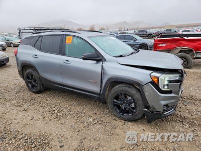Czwarte zdjęcie samochodu z boku: 2023 GMC TERRAIN AT4 VIN:3GKALYEG2PL251250 - miniatura