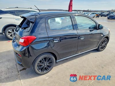 Trzecie zdjęcie samochodu z tyłu: 2020 MITSUBISHI MIRAGE LE VIN:ML32A5HJ4LH002973 - miniatura