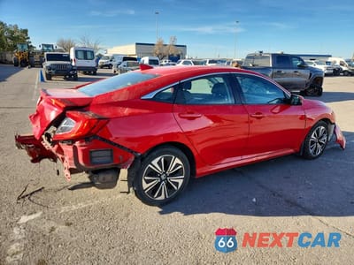 Trzecie zdjęcie samochodu z tyłu: 2016 HONDA CIVIC EX VIN:2HGFC1F31GH651704 - miniatura