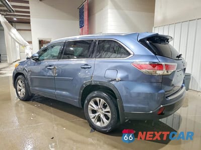 Drugie zdjęcie samochodu z przodu: 2014 TOYOTA HIGHLANDER XLE VIN:5TDJKRFH0ES057383 - miniatura
