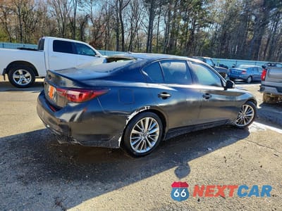 Trzecie zdjęcie samochodu z tyłu: 2018 INFINITI Q50 3.0T LUXE VIN:JN1EV7AP6JM351813 - miniatura