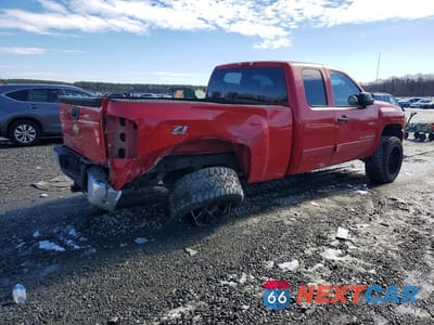 Trzecie zdjęcie samochodu z tyłu: 2008 CHEVROLET SILVERADO K1500 VIN:1GCEK19048Z149852 - miniatura