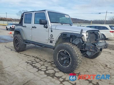 Czwarte zdjęcie samochodu z boku: 2010 JEEP WRANGLER UNLIMITED SPORT VIN:1J4BA3H10AL108004 - miniatura