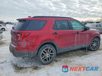 Trzecie zdjęcie samochodu z tyłu: 2017 FORD EXPLORER SPORT VIN:1FM5K8GT6HGB34654 - miniatura