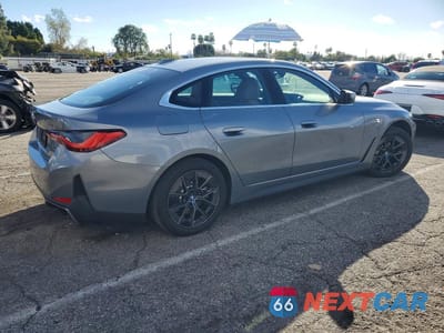 Trzecie zdjęcie samochodu z tyłu: 2024 BMW I4 EDRIVE 35 VIN:WBY43AW05RFS84305 - miniatura