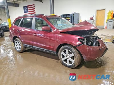 Czwarte zdjęcie samochodu z boku: 2009 HYUNDAI SANTA FE SE VIN:5NMSH13E49H237246 - miniatura