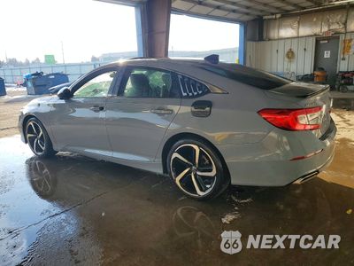 Drugie zdjęcie samochodu z przodu: 2022 HONDA ACCORD SPORT VIN:1HGCV2F38NA005008 - miniatura