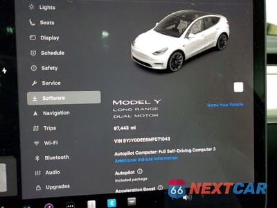 Zdjęcie 9 z 12 samochodu: 2021 TESLA MODEL Y VIN:5YJYGDEE6MF071043 - miniatura