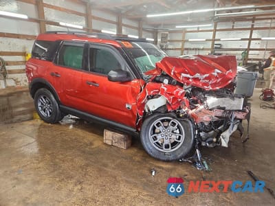 Czwarte zdjęcie samochodu z boku: 2024 FORD BRONCO SPORT BIG BEND VIN:3FMCR9B64RRE02539 - miniatura