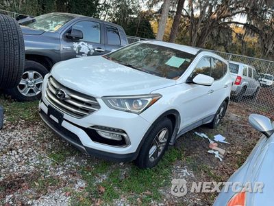 Drugie zdjęcie samochodu z przodu: 2017 HYUNDAI SANTA FE SPORT VIN:5NMZU3LB8HH019272 - miniatura