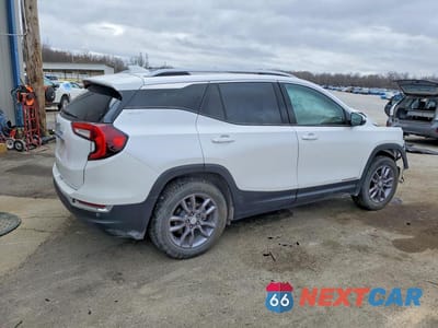 Trzecie zdjęcie samochodu z tyłu: 2022 GMC TERRAIN SLT VIN:3GKALPEV9NL308744 - miniatura