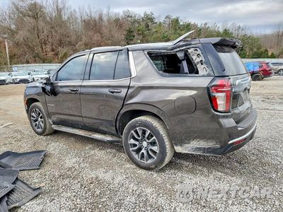 Drugie zdjęcie samochodu z przodu: 2021 CHEVROLET TAHOE C1500 LT VIN:1GNSCNKD8MR408333 - miniatura