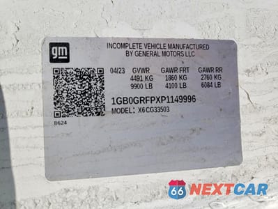 Zdjęcie 13 z 13 samochodu: 2023 CHEVROLET EXPRESS G3500 VIN:1GB0GRFPXP1149996 - miniatura