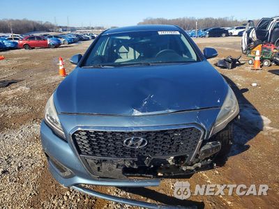 Piąte zdjęcie samochodu w środku: 2016 HYUNDAI SONATA HYBRID VIN:KMHE24L16GA025271 - miniatura