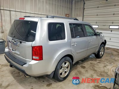 Trzecie zdjęcie samochodu z tyłu: 2011 HONDA PILOT EXL VIN:5FNYF4H52BB091821 - miniatura
