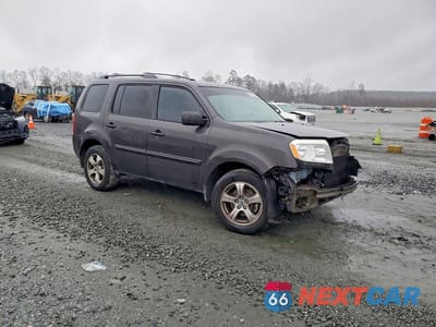 Czwarte zdjęcie samochodu z boku: 2012 HONDA PILOT EXL VIN:5FNYF3H53CB002124 - miniatura
