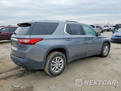 Trzecie zdjęcie samochodu z tyłu: 2018 CHEVROLET TRAVERSE LT VIN:1GNEVGKW2JJ285742 - miniatura