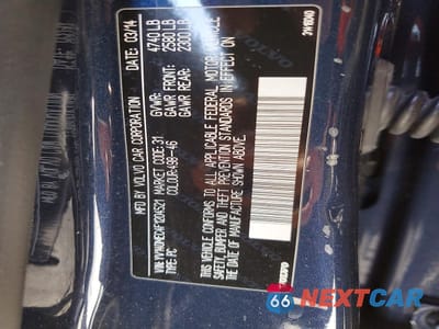 Zdjęcie 12 z 12 samochodu: 2015 VOLVO V60 PREMIER+ VIN:YV140MEC4F1204521 - miniatura