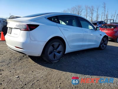 Trzecie zdjęcie samochodu z tyłu: 2019 TESLA MODEL 3 VIN:5YJ3E1EB1KF408316 - miniatura