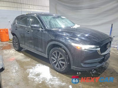 Czwarte zdjęcie samochodu z boku: 2018 MAZDA CX-5 GRAND TOURING VIN:JM3KFBDM6J0330136 - miniatura