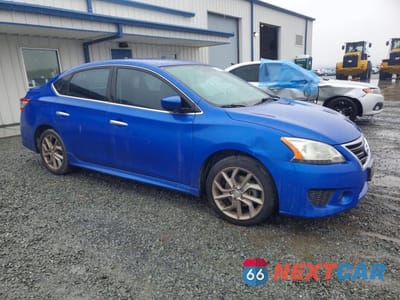 Czwarte zdjęcie samochodu z boku: 2013 NISSAN SENTRA S VIN:3N1AB7AP6DL790323 - miniatura