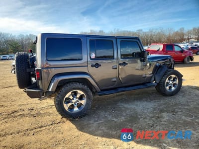 Trzecie zdjęcie samochodu z tyłu: 2017 JEEP WRANGLER UNLIMITED SAHARA VIN:1C4BJWEG1HL686509 - miniatura