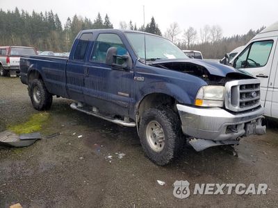 Czwarte zdjęcie samochodu z boku: 2003 FORD F250 SUPER DUTY VIN:1FTNX21P63EC37415 - miniatura