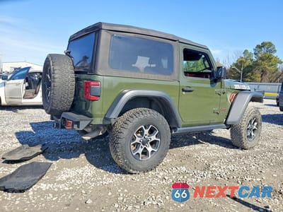 Trzecie zdjęcie samochodu z tyłu: 2020 JEEP WRANGLER RUBICON VIN:1C4HJXCG5LW288844 - miniatura