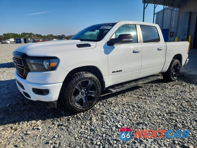 2021 RAM 1500 BIG HORN/LONE STAR 1C6SRFFT7MN651354 - główne zdjęcie licytacji z USA - miniatura