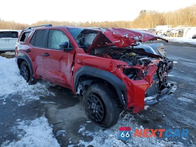 Czwarte zdjęcie samochodu z boku: 2025 TOYOTA 4RUNNER SR5 VIN:JTEVA5BR7S5051623 - miniatura