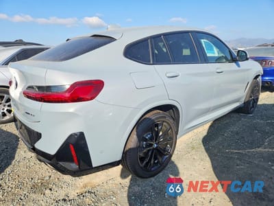 Trzecie zdjęcie samochodu z tyłu: 2025 BMW X4 XDRIVE30I VIN:5UX33DT0XS9118643 - miniatura