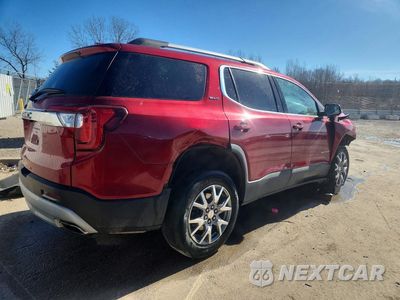Trzecie zdjęcie samochodu z tyłu: 2021 GMC ACADIA SLT VIN:1GKKNMLS6MZ179388 - miniatura
