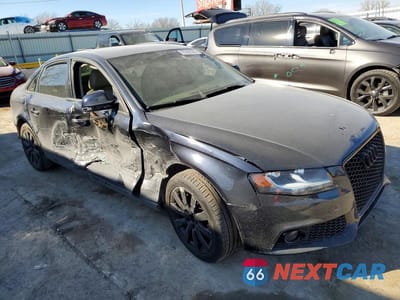 Czwarte zdjęcie samochodu z boku: 2012 AUDI A4 PREMIUM VIN:WAUBFAFL6CA088546 - miniatura