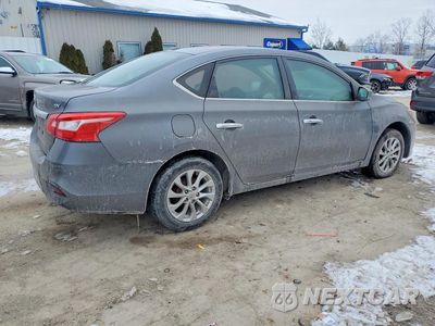 Trzecie zdjęcie samochodu z tyłu: 2019 NISSAN SENTRA S VIN:3N1AB7AP6KL604325 - miniatura