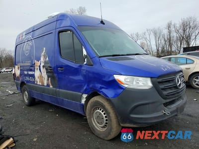 Czwarte zdjęcie samochodu z boku: 2021 MERCEDES BENZ SPRINTER 2500 UTILITY / SERVICE VAN VIN:W1Y4DBHYXMT059617 - miniatura