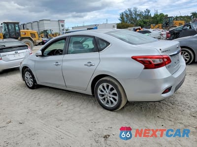 Drugie zdjęcie samochodu z przodu: 2019 NISSAN SENTRA S VIN:3N1AB7AP1KY316179 - miniatura