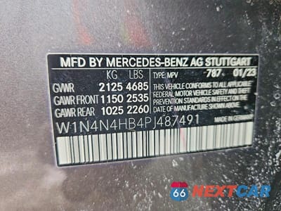 Zdjęcie 12 z 12 samochodu: 2023 MERCEDES-BENZ GLA 250 4MATIC VIN:W1N4N4HB4PJ487491 - miniatura