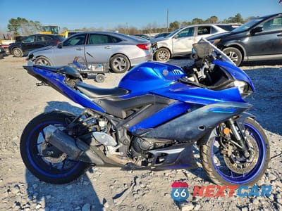 2022 YAMAHA YZFR3 A MH3RH18Y8NK008506 - główne zdjęcie licytacji z USA - miniatura