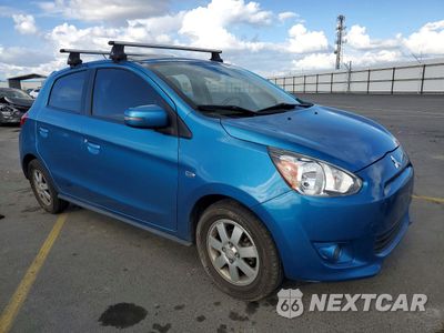 Czwarte zdjęcie samochodu z boku: 2015 MITSUBISHI MIRAGE ES VIN:ML32A4HJ0FH057709 - miniatura