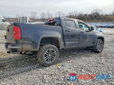 Trzecie zdjęcie samochodu z tyłu: 2021 CHEV COLORADO VIN:1GCGSBEN4M1226924 - miniatura